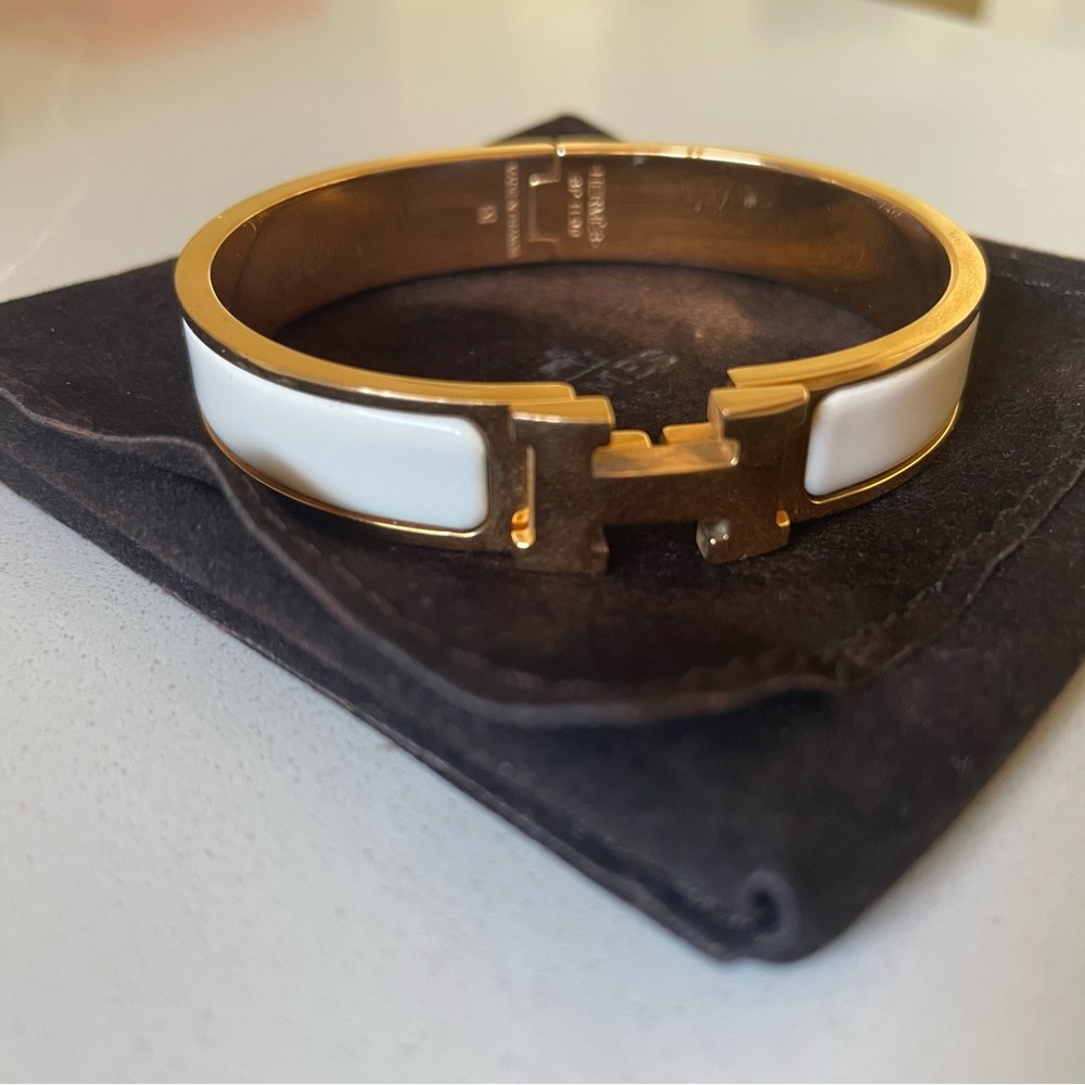 Hermes click H bracelet